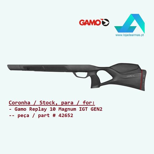 Coronha 42652 em Polímeros para Gamo Replay 10 Magnum IGT GEN2 e outros modelos