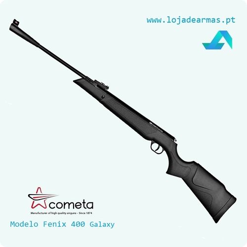 Cometa airgun Fenix 400 Galaxy 177in / 4,5mm 23 Joule polymer stock