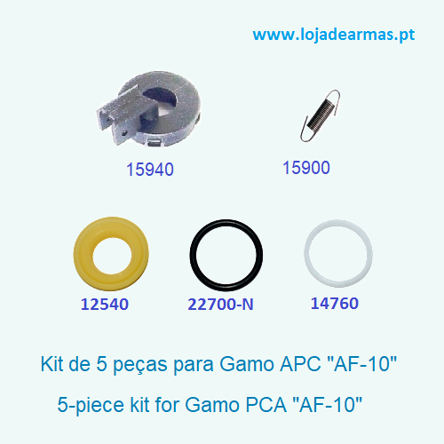 Repair Kit 5-piece for Gamo APC "AF-10"