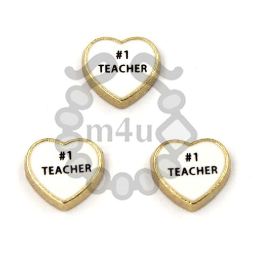 Peça para medalhão Coração #1 Teacher