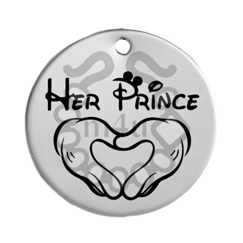 Pendente Inox Mickey - Her Prince