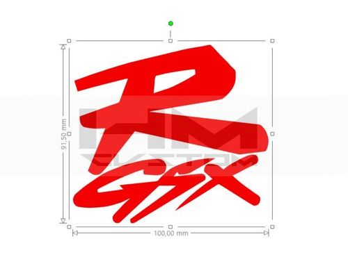 Suzuki GSX-R M01 Vinyl Sticker