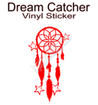 Dream Catcher Stars Vinyl Sticker