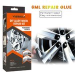 DIY Alloy Wheel Repair Adhesive Kit General Paint Fix Tool for Car Auto Rim