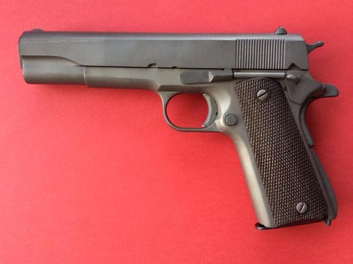 Pistola Remington 1911 A1 Cal.45ACP Nº1021145 Usada, Como Nova (VENDIDA)