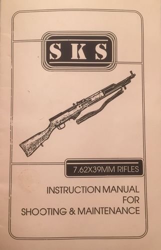 Livro SKS Instruction Manual for Shooting & Maintenance