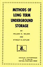 Livro Methods of Long Term Underground Storage