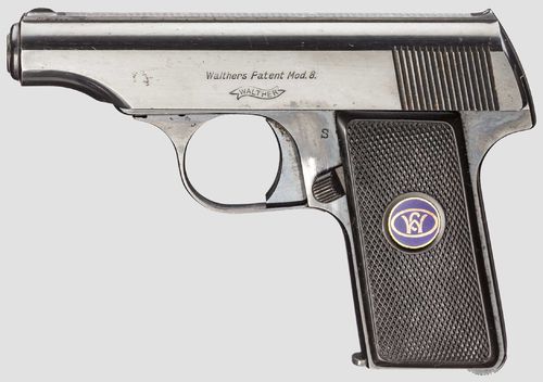 Pistola Walther Modelo 8 Cal.6,35mm Usada, Bom Estado