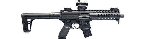 Carabina CO2 Sig Sauer MPX BLK Red Dot Cal.4,5m