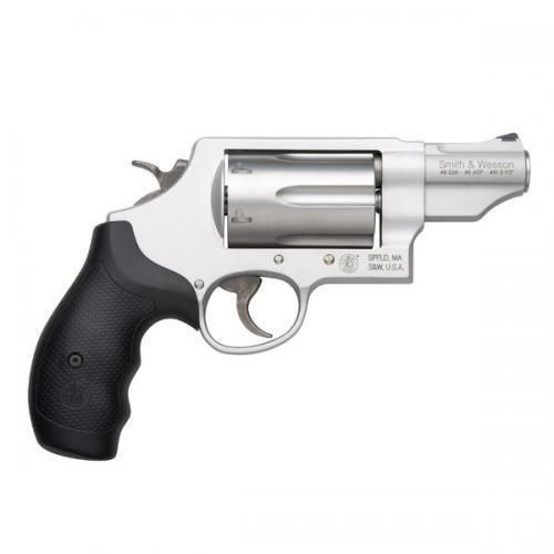 Revólver Smith & Wesson Governor Silver Cal.45 ACP \ 45 Colt \ 410 2-1/2
