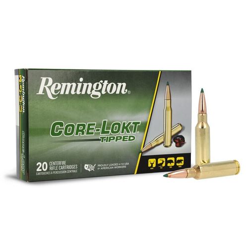 Caixa 20 Munições Remington Cal.6,5Creedmoor Core-Lokt Tipped 129gr.