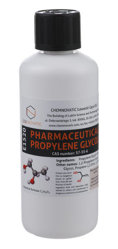 Nic Base PG-0 Pure Propylene Glycol - 100ml - Chemnovatic