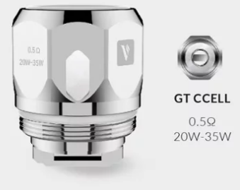 Vaporesso GT Ccell 0,5ohm - Pack 3