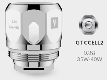 Vaporesso GT Ccell II 0,3ohm - Pack 3