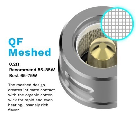 Vaporesso QF Meshed 0,2ohm - Pack 3