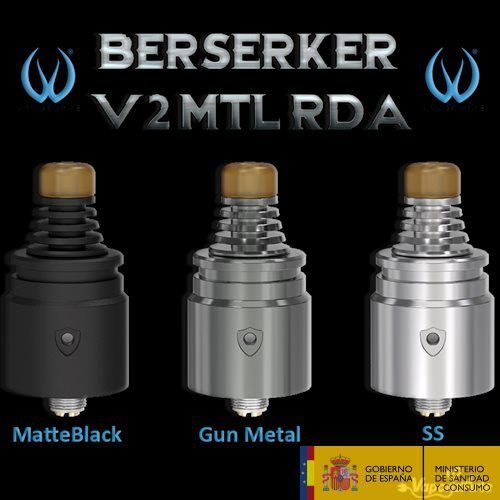 Berserker V2 MTL RDA by Vandy Vape