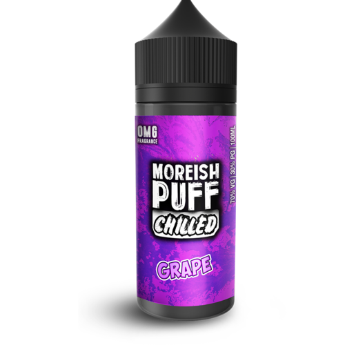 Moreish Puff Chilled Grape Short Fill - 100ml em Unicorn bottle 120ml