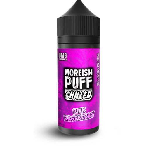 Moreish Puff Chilled Pink Raspberry Short Fill - 100ml em Unicorn bottle 120ml