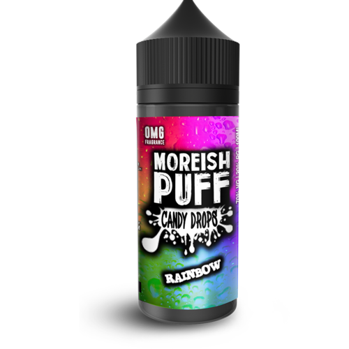 Moreish Puff Rainbow Candy Drops Short Fill - 100ml em Unicorn bottle 120ml
