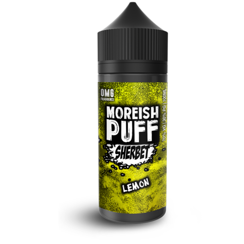 Moreish Puff Lemon Sherbet Short Fill - 100ml em Unicorn bottle 120ml