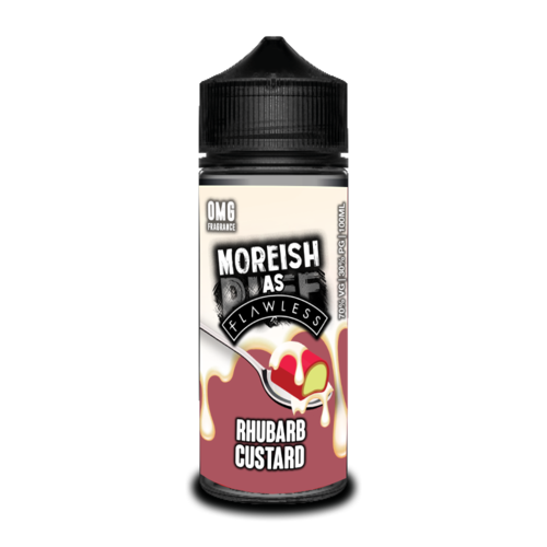 Moreish As Flawless Rhubarb Custard Short Fill - 100ml em Unicorn bottle 120ml