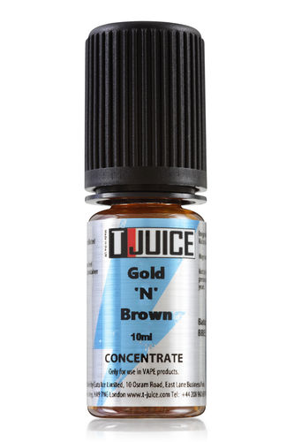T-juice - Gold N Brown - 10ml Concentrate