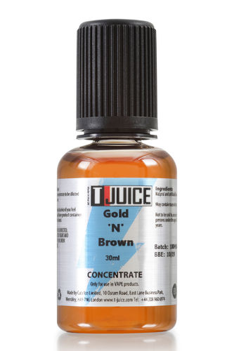 T-juice - Gold N Brown - 30ml Concentrate