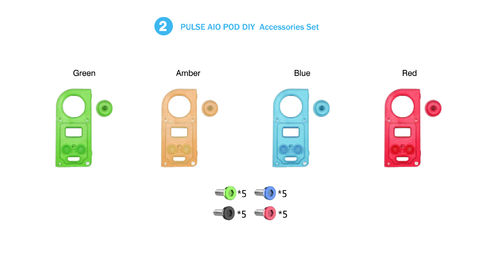 Pulse AIO POD DIY Accessories Set by Vandy Vape