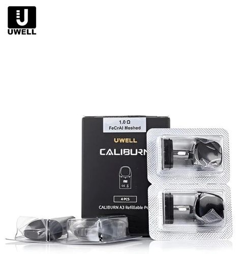 UWELL CALIBURN A3 Replacement Pods 1,0 OHM - Pack 4 (2ml)