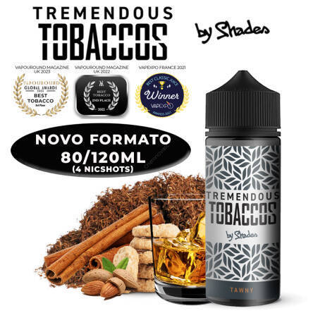 TAWNY Tremendous Tobaccos by Shades - 80ml em Unicorn bottle 120ml - 0mg