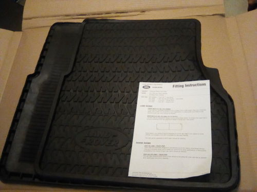 RTC8098AA, Rubber Mats Set Front, Land Rover